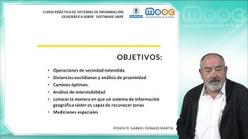 MOOC SIG 3: Operaciones de análisis en el modelo Ráster