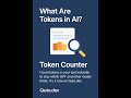 What Are Tokens in AI? Use This Free Token Counter Tool!