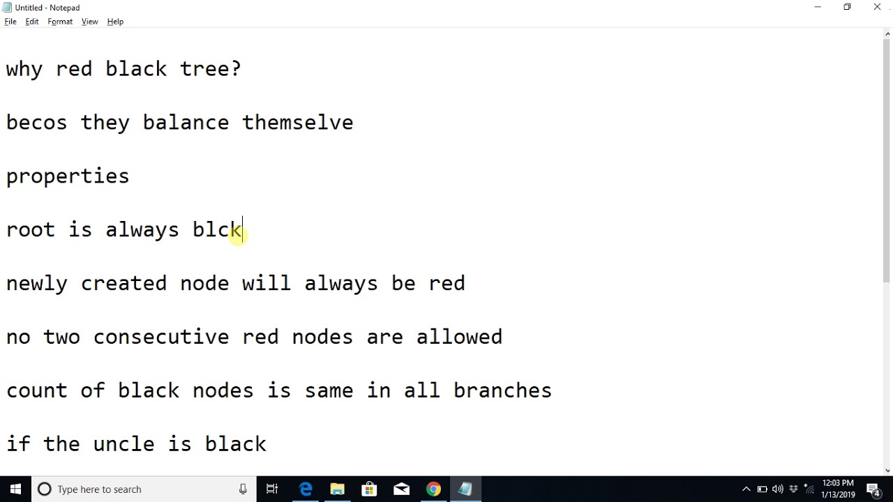 Red Black Tree - YouTube