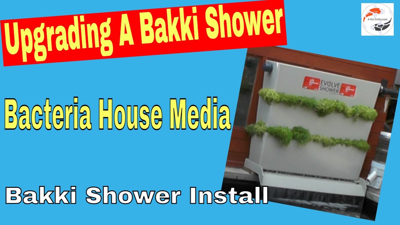 Upgrading A Bakki Shower Bacteria House Media Bakki Shower Install