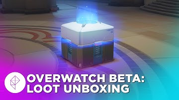 Opening 8 Loot Boxes in Overwatch