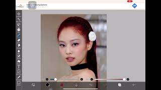 How to change hair color and eye color on ibisPaint x (Tutorial)