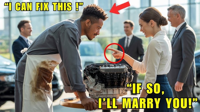 Female CEO Mocked a Black Mechanic “Fix This Engine and I'll Marry You” — Then  He Did - YouTube