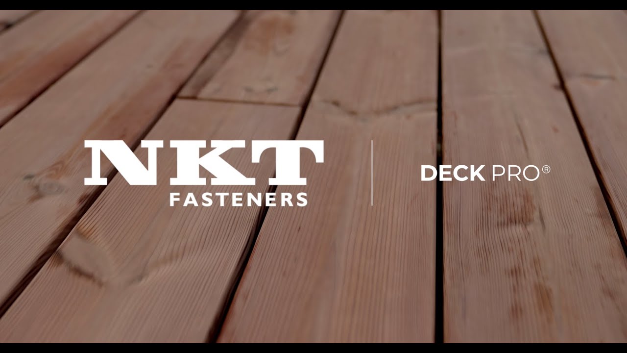 NKT Fasteners, DK | Deck Pro® - værktøj til skjult terrasseskruemontage (short)