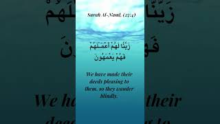 Surah.An-Naml/(verse 4-5)English Translation#islam #islamic #islamicvideo #islamicstatus