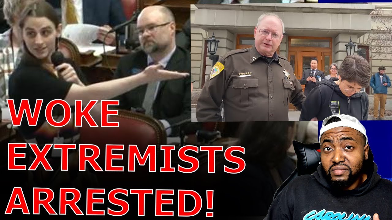 WOKE Activists STORMING Montana State Capitol ARRESTED In Response To GOP SILENCING Trans Democrat!