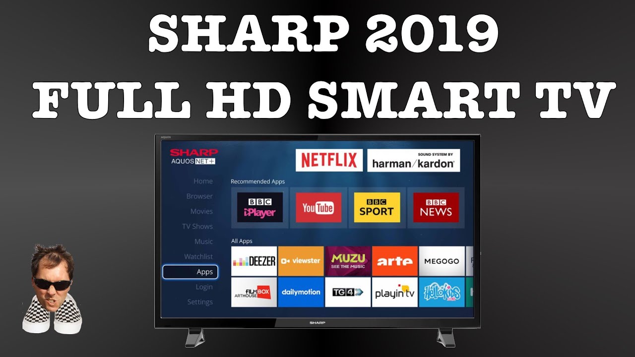 Sharp 40 Full Hd Smart Tv First Look Lc 40fi5012k Youtube