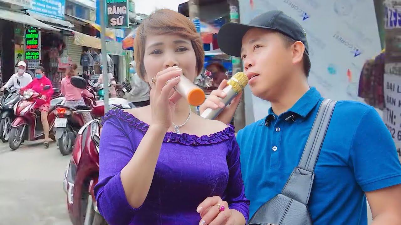 LK Hát Rong Bolero Đường Phố Hay Tuyệt Vời Khiến Cả Phố Chợ Đắm Say Mê Mệt - Trường Lê ft Hiền Mai