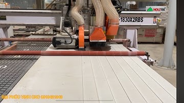 HT-1830x2RBS| Máy Cnc trung tâm 2.5D Full Size Full option 2 Bàn làm việc Holztek 