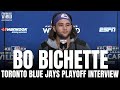 Bo Bichette Reacts to Toronto Blue Jays vs. Seattle Mariners WC Series &amp; Playing Back in Toronto