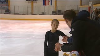 Alexandra Trusova / Russian Nationals 2019 full practice 19.12