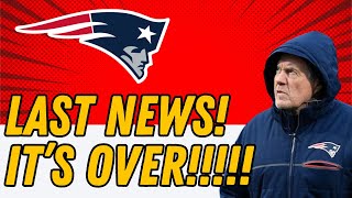 BREAKING NEWS! IT'S OVER! PATRIOTS NEWS TODAY!