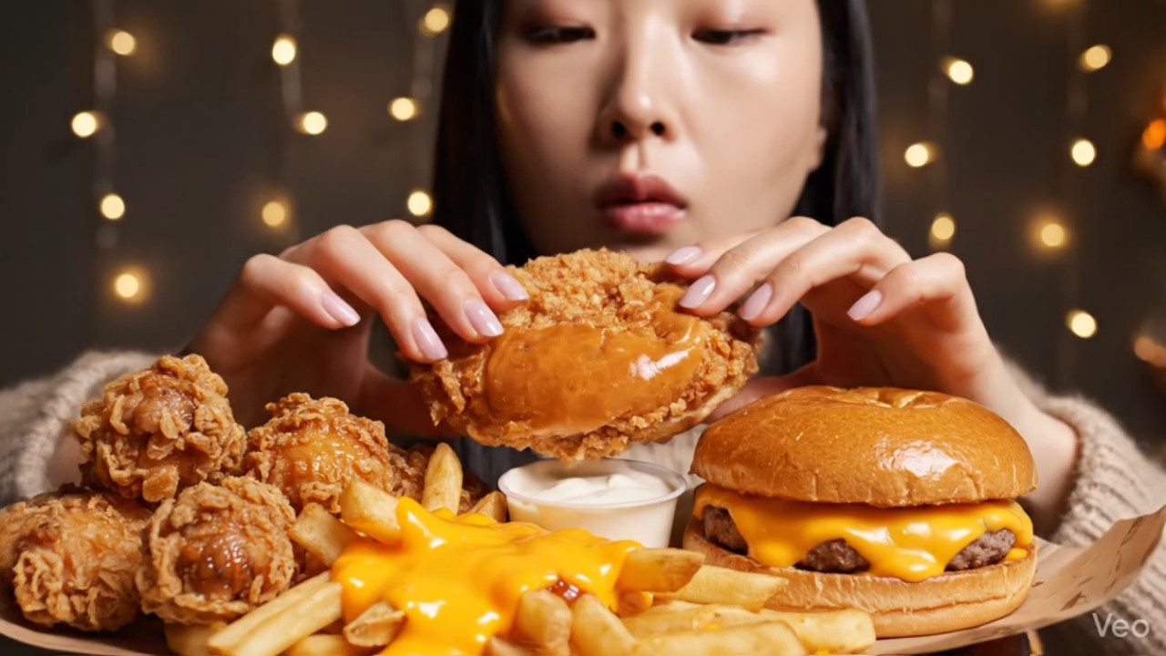 Eating Fast Food ASMR Super Satisfying🤤