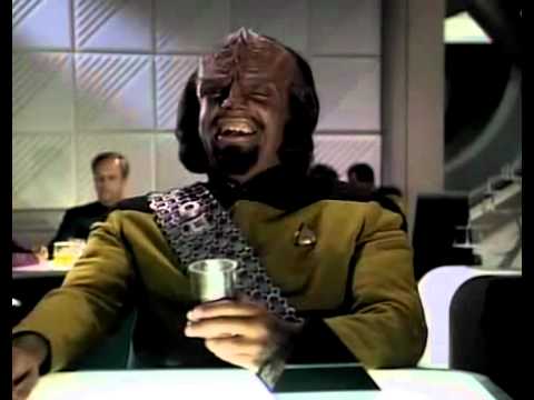 klingons star trek laugh