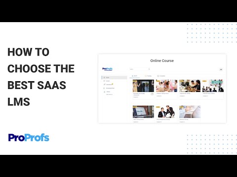 How to Choose the Best SaaS LMS Software