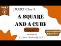 CBSE Class 8 Ganita Prakash Chapter 1 A Square and A Cube Part 1 Malayalam Explanation