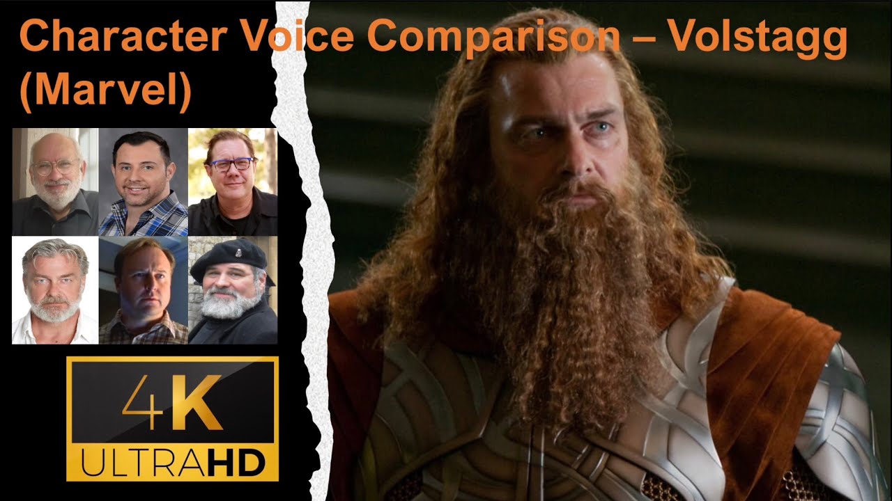 CHARACTER VOICE COMPARISON - VOLSTAGG (MARVEL)