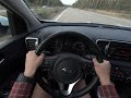 [4K POV] KIA SPORTAGE manual on German autobahn, Full throttle during the whole time