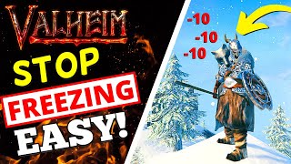 Valheim - How To Stop Freezing! Mountain Guide!
