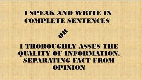 Tips in designing Rubrics