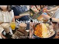 【韓国vlog】2泊3日のソウル旅行✈️/空港から明洞まで/東大門ナイトショッピング🌛/京東スタバ/購入品紹介