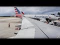 STUNNING SOUND - Strong Crosswind Takeoff from Grand Cayman - A321