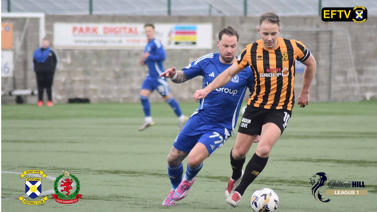 HIGHLIGHTS | East Fife 2-1 Cove Rangers