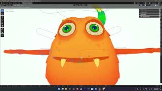 Monster Rig #model #monster #rigging