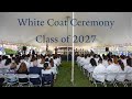White coat ceremony class of 2027  yale school of medicine