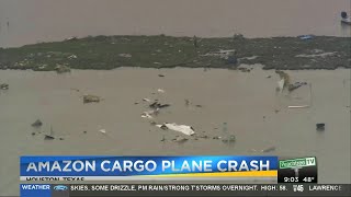 Amazon cargo plane crashes near Houston