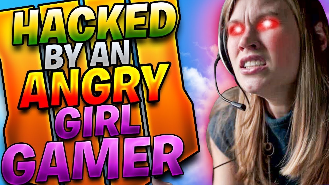 Angry Girl Gamer Girl Hacks Me 😱 Cod Bo4 2021 Youtube 
