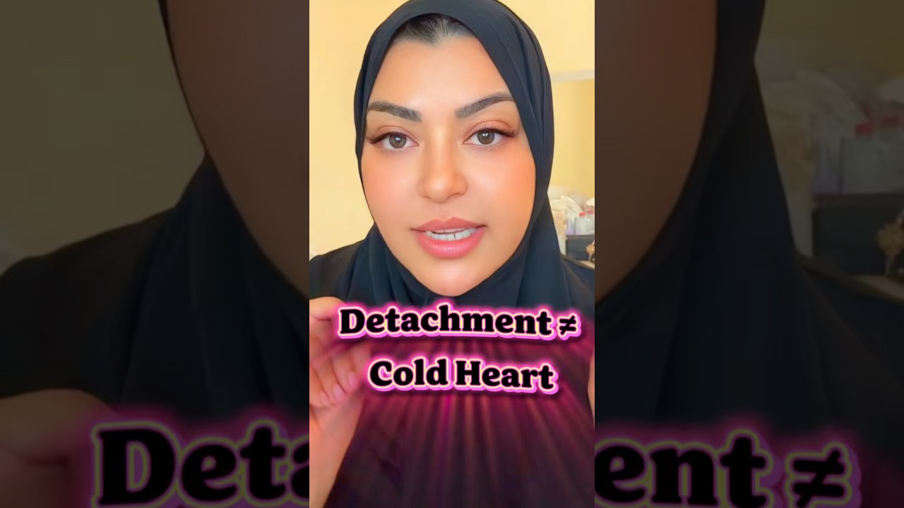 Detachment Is Not Coldness — It’s Self-Respect