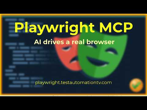 Playwright MCP: Let AI Drive a Real Browser in 2 Steps