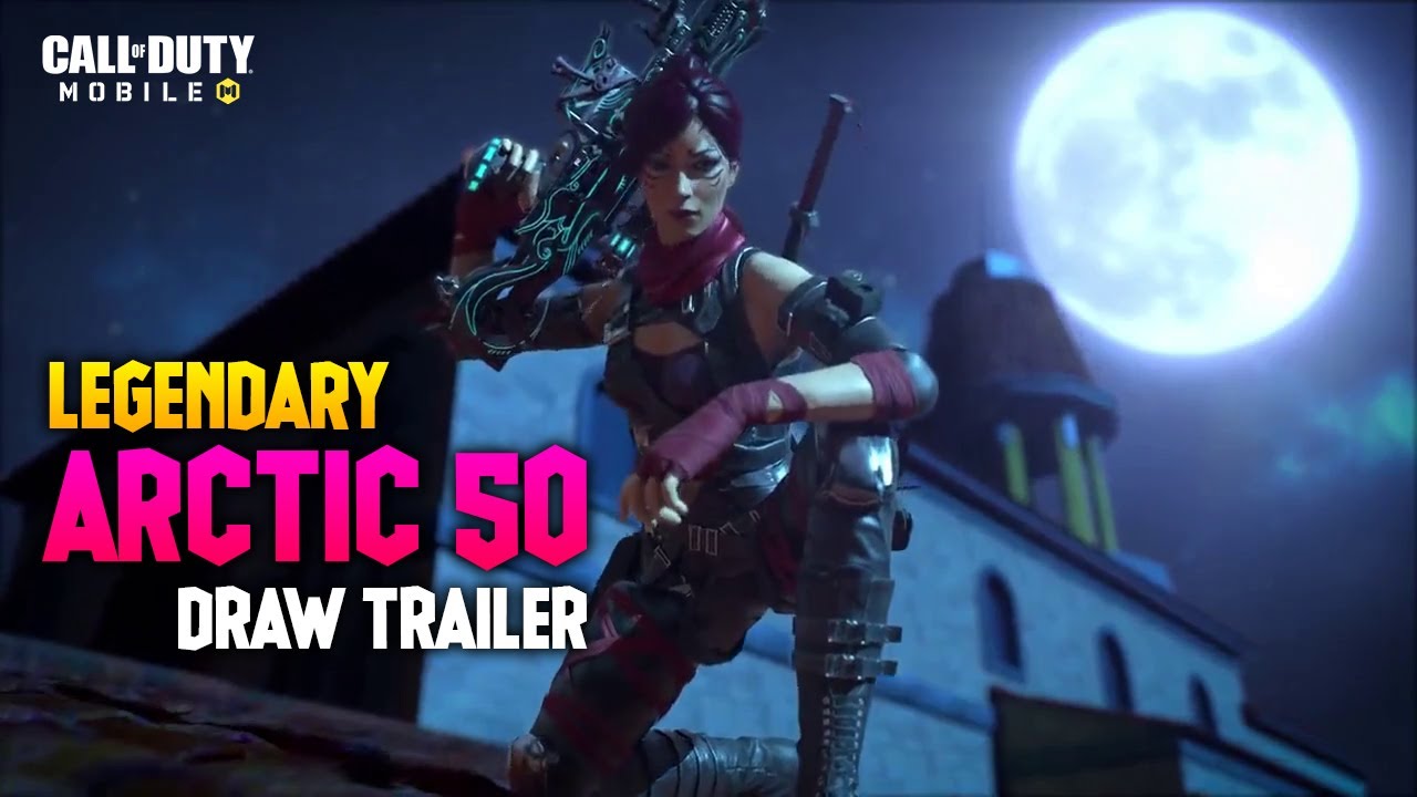 SCARLETT CUT THROAT ARCTIC 50 LEGENDARY DRAW TRAILER COD MOBILE