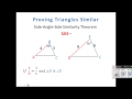Geometry Lesson 7.3 - Proving Triangles Similar