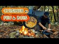 je CUISINE au FEU de BOIS des PRODUITS de SAISON et je me régale