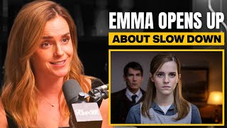 Emma Watson Opens Up About Learning in Public, Slowing Down & Finding Inspiration