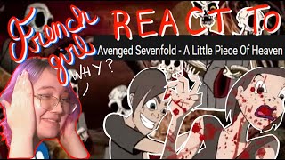 French girl reacts to "Avenged Sevenfold - A Little Piece Of Heaven"