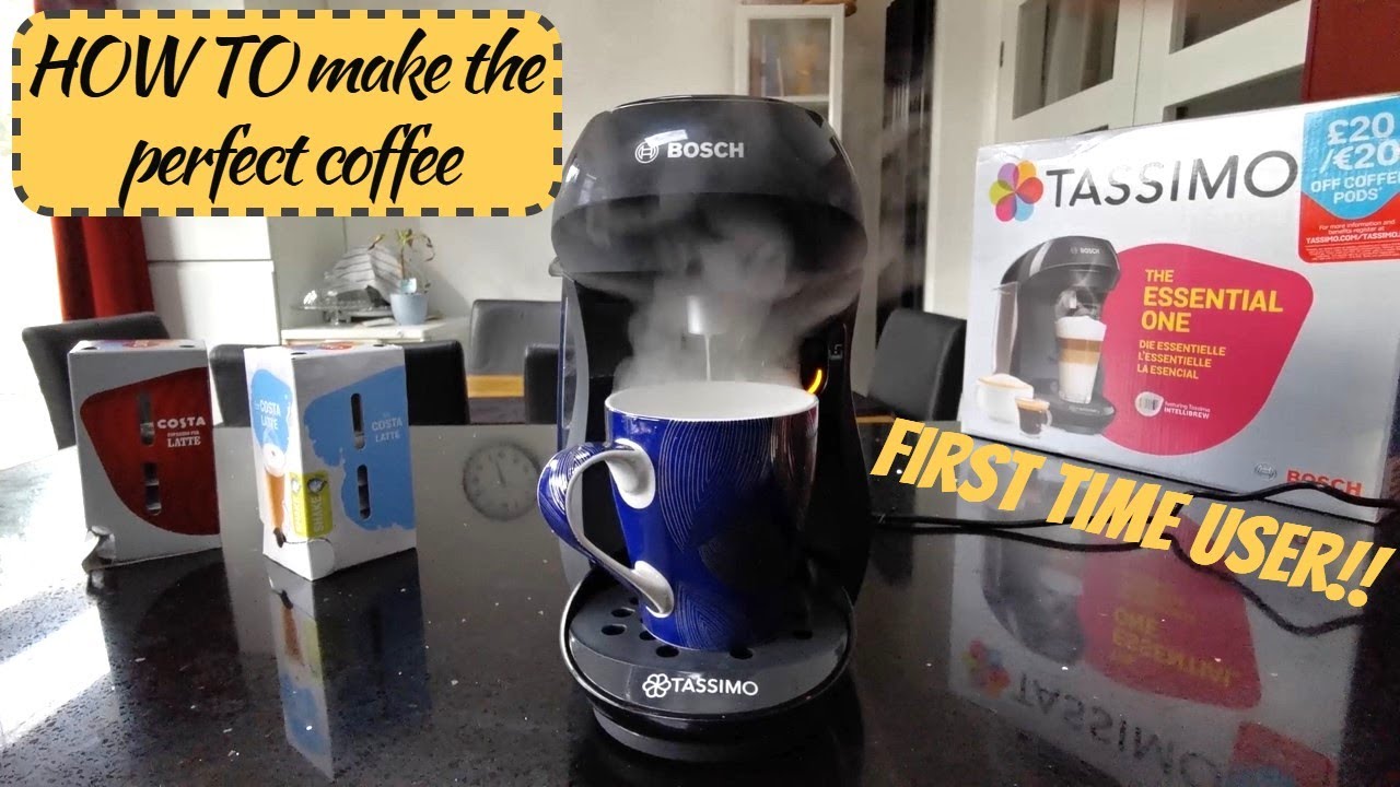 How to use TASSIMO Happy - setting up your machine & first use