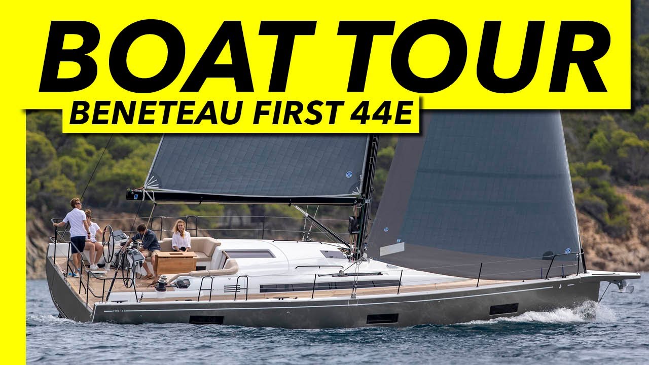 Beneteau First 44e  Recyclable prototype electric boat from the