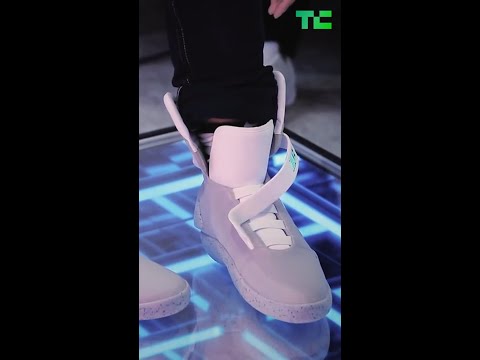 Self-lacing sneakers from nike | techcrunch