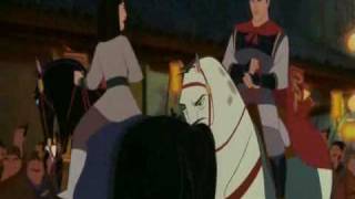 Video thumbnail of "Mulan & Shang - True To Your Heart"