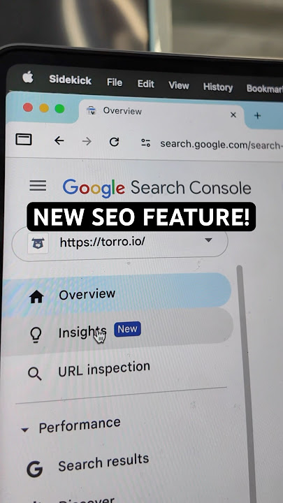 Google released “Insights” for more actionable SEO information within Google Search Console! #SEO