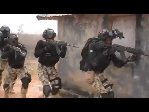 First Ever Nigerian Military Movie EAGLE WINGS Behind The Scene