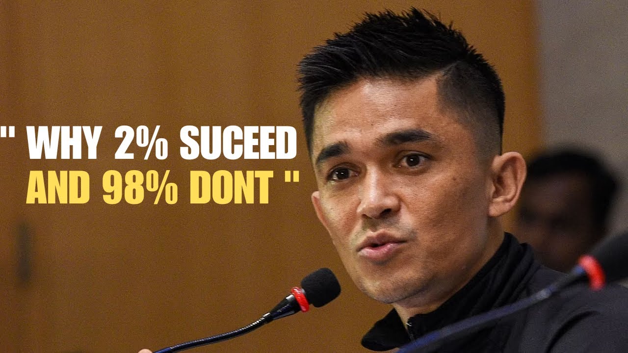 Unleashing Greatness Sunil Chhetri's Motivational Journey INDIAN NATIONAL FOOTBALL TEAM
