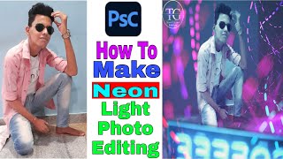 How To Make Neon Light Photo Editing In PhotoShop Camera screenshot 4