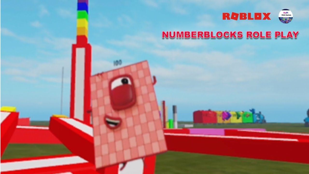 Roblox Numberblocks Role Play Flat Version 2 Napi Kids Games Youtube - roblox numberblocks roleplay