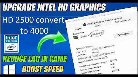 Đánh giá intel hd graphics 2500 năm 2024