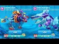 COSMIC ALAN vs SHIN SHARKJIRA in Hungry Shark World