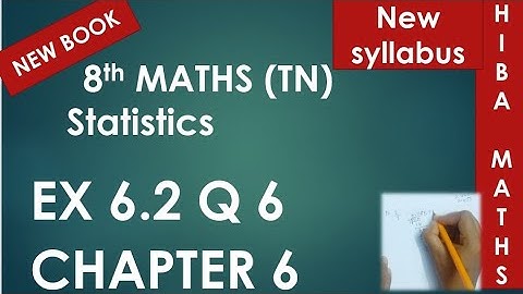 8th maths chapter 6 exercise 6.2 question 6 tn samacheer hiba maths
